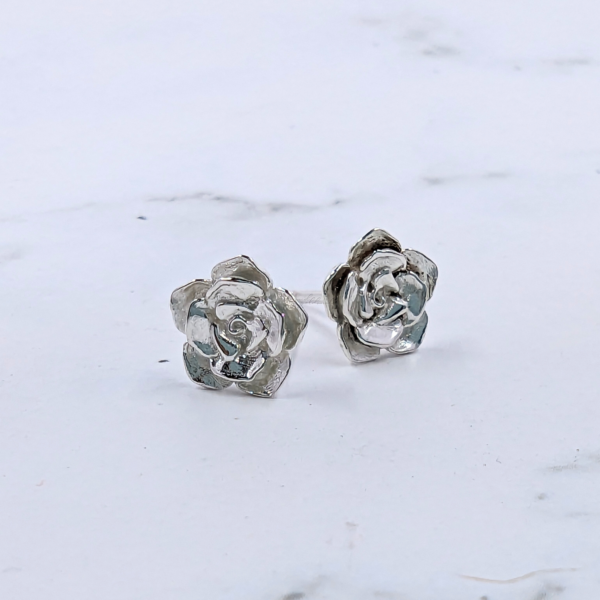 Rose Stud Earrings