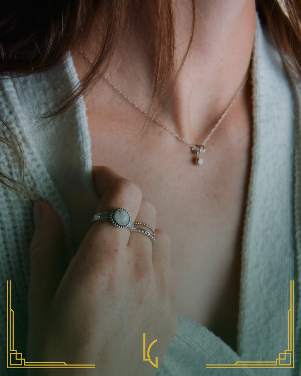 Keepsake Garland Ring