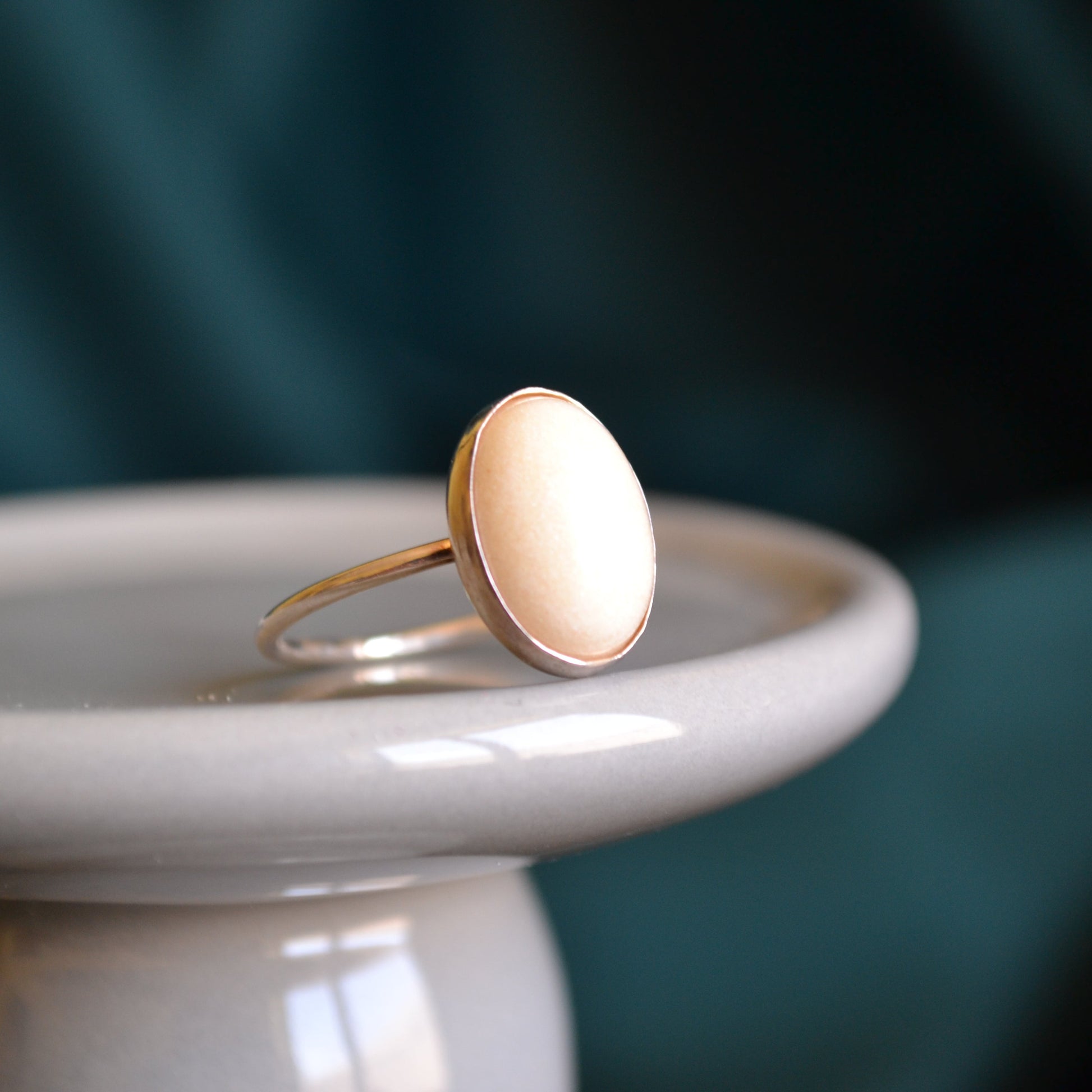 Liquid Gold Oval Ring