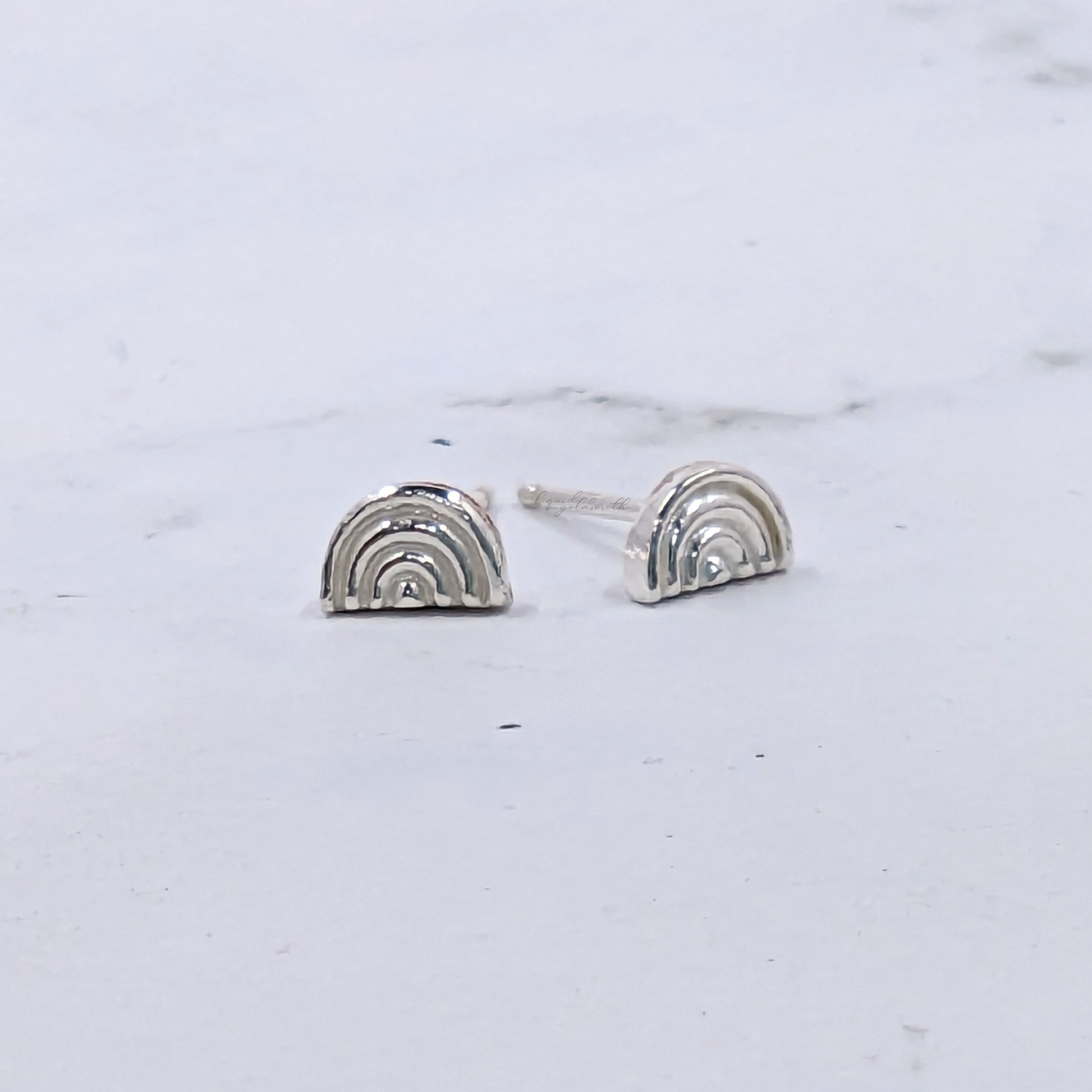 Rainbow Stud Earrings