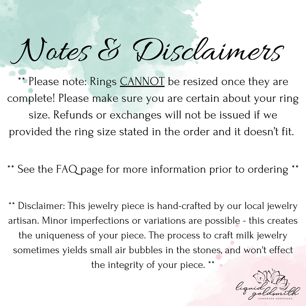 Drops of Love Stacking Rings