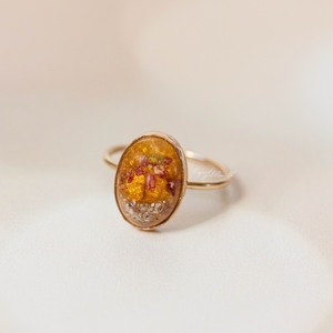 Liquid Gold Oval Ring